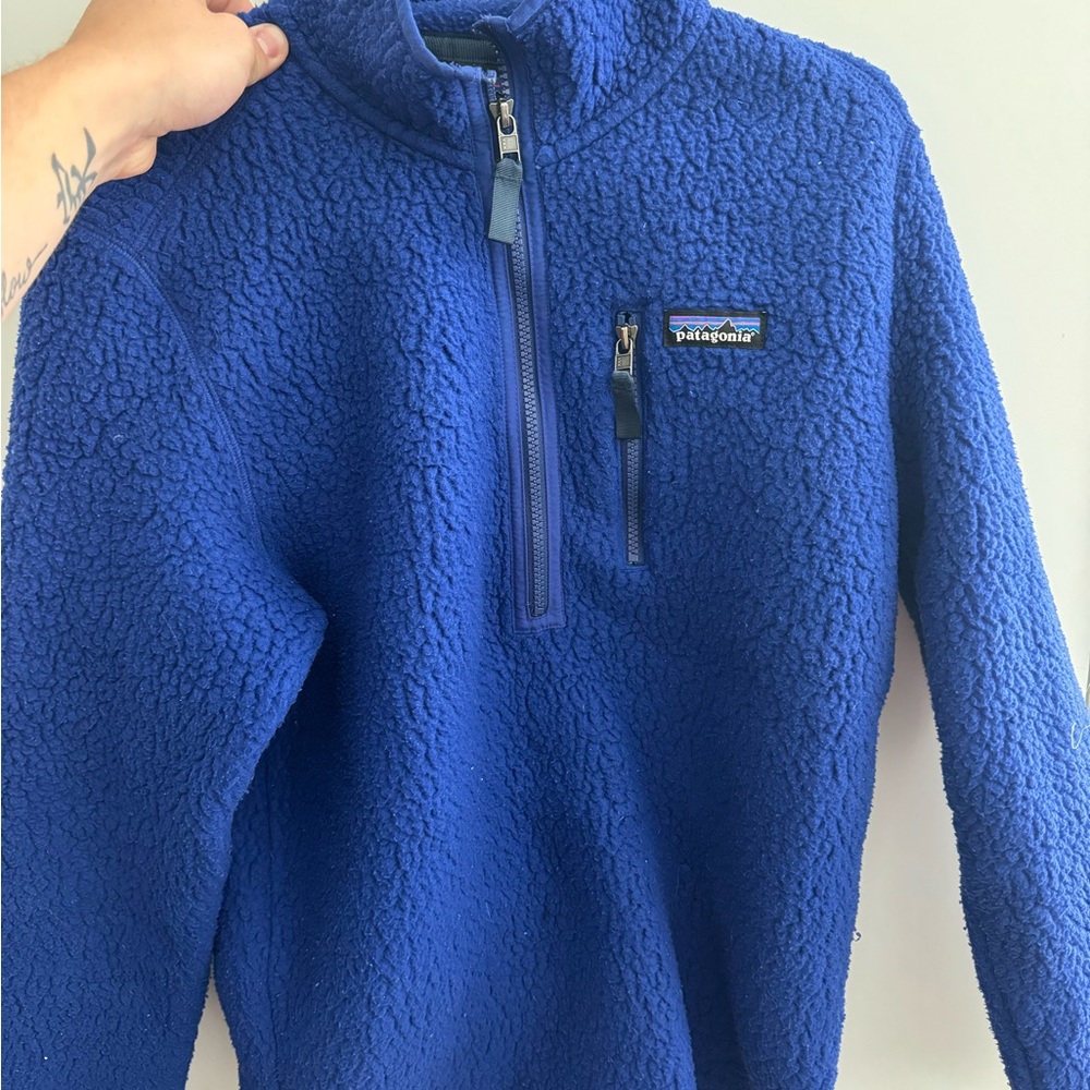Patagonia fleece quarter zip size small